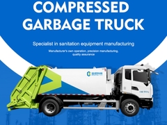 Garbage compactor truck 1