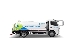 Watering truck display